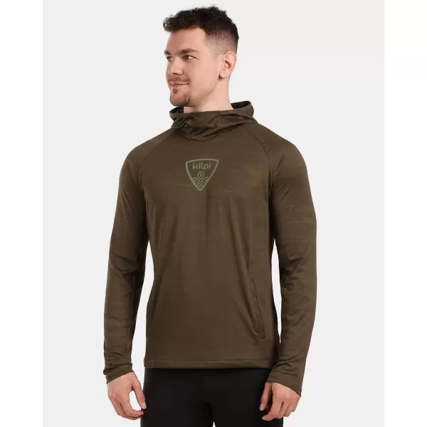  Pánské funkční triko KILPI AILEEN-M 1M0308KI KHAKI 