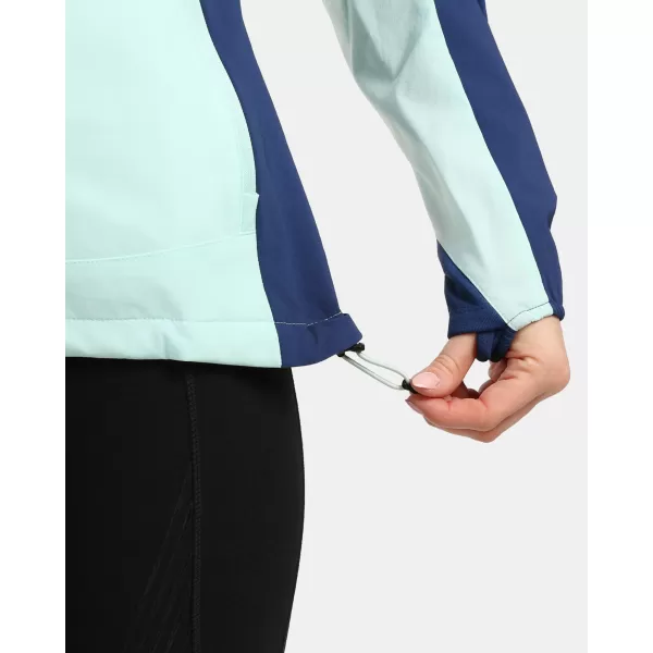  Dámská softshellová bunda KILPI BALEO-W 1L0114KI MINT 
