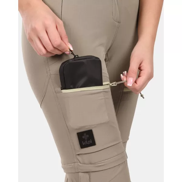  Dámské kalhoty KILPI HOSIO-W 1L0404KI KHAKI 