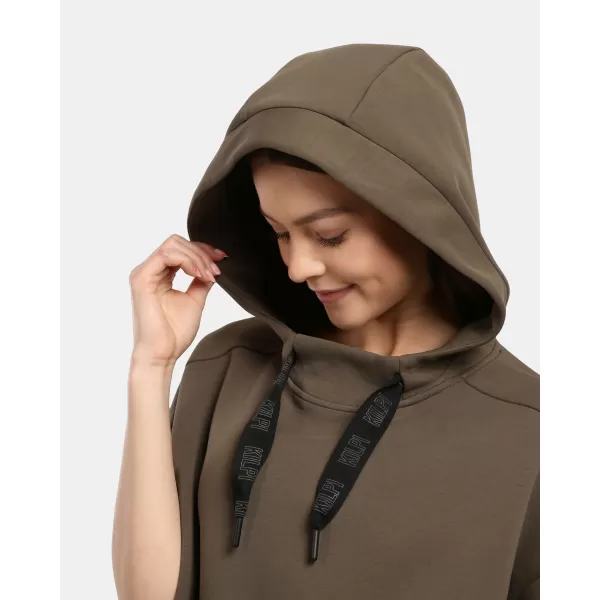  Dámská mikina KILPI DIAN-W 1L0210KI KHAKI 