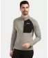 Pánská fleece mikina KILPI MONTALE-M 1M0203KI ZELENÁ