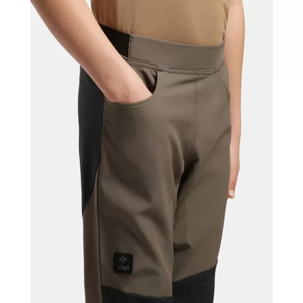  Dětské kalhoty KILPI KARIDO-J 1J0401KI KHAKI 