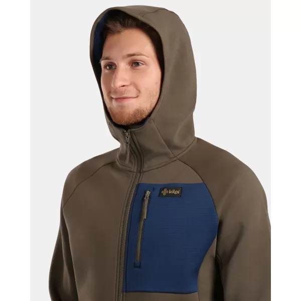  Pánská mikina KILPI BALU-M 1M0204KI KHAKI 