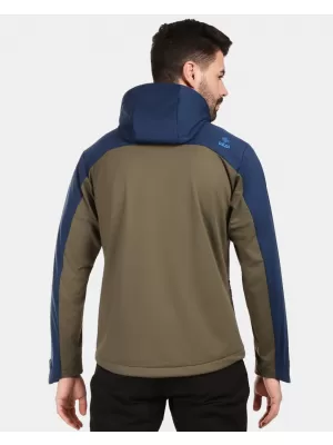 Pánská softshellová bunda KILPI ONTAVIO-M 1M0112KI KHAKI