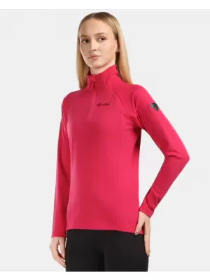 Dámská fleece mikina KILPI MONTALE-W 1L0204KI RŮŽOVÁ