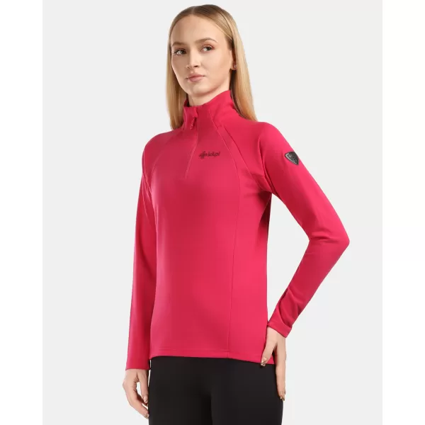  Dámská fleece mikina KILPI MONTALE-W 1L0204KI RŮŽOVÁ 