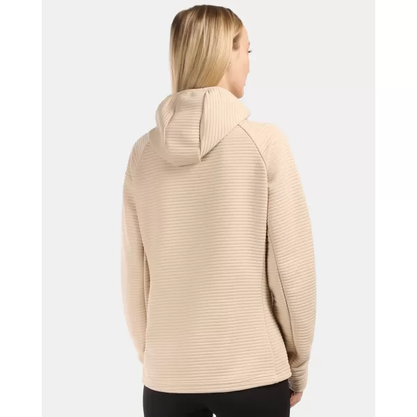  Dámská fleece mikina KILPI TANALI-W 1L0202KI BÉŽOVÁ 