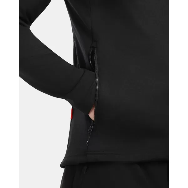  Pánská fleece mikina KILPI SEVELEN-M 1M0202KI ČERNÁ 