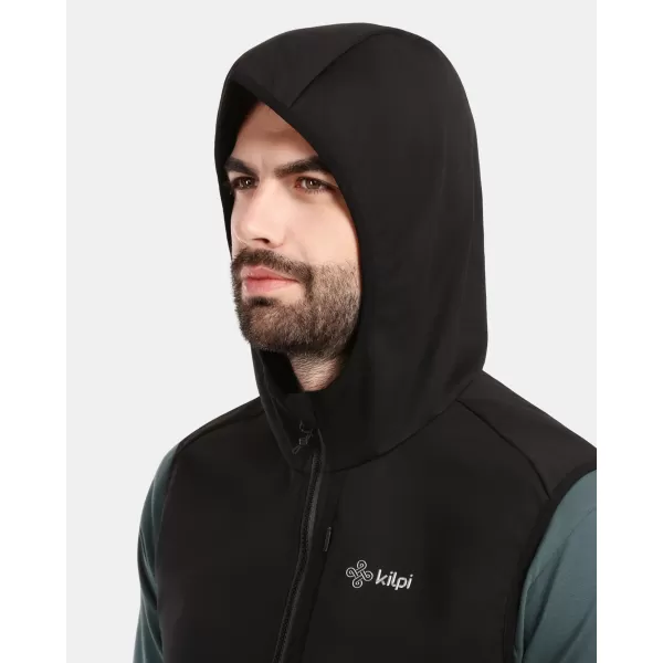 Pánská softshellová vesta KILPI ENIA-M 1M0114KI ČERNÁ 