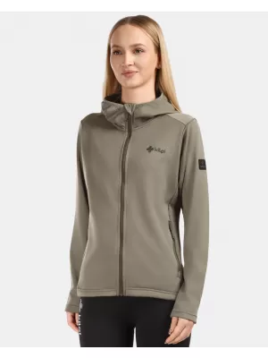 Dámská fleece mikina KILPI SEVELEN-W 1L0203KI ZELENÁ