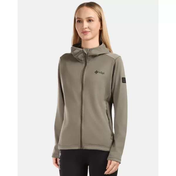  Dámská fleece mikina KILPI SEVELEN-W 1L0203KI ZELENÁ 