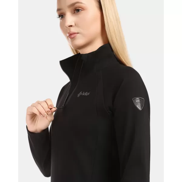  Dámská fleece mikina KILPI MONTALE-W 1L0204KI ČERNÁ 
