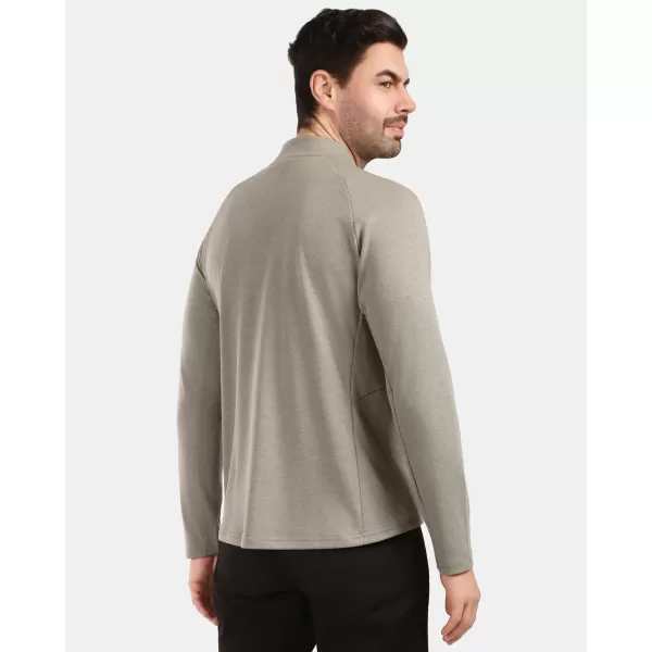  Pánská fleece mikina KILPI MONTALE-M 1M0203KI ZELENÁ 