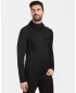 Pánská fleece mikina KILPI SEVELEN-M 1M0202KI ČERNÁ