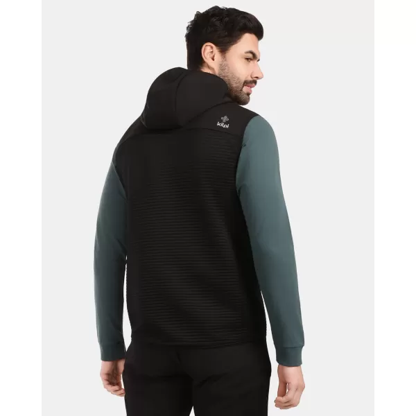  Pánská softshellová vesta KILPI ENIA-M 1M0114KI ČERNÁ 
