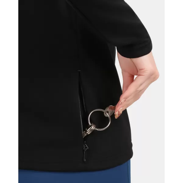  Dámská fleece mikina KILPI MONTALE-W 1L0204KI ČERNÁ 