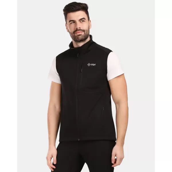  Pánská softshellová vesta KILPI NOIL-M 1M0116KI ČERNÁ 