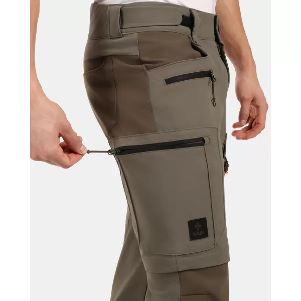  Pánské kalhoty KILPI SURVIVOR-M 1M0403KI ZELENÁ 