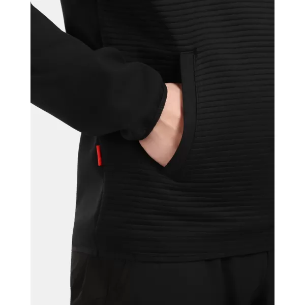  Pánská fleece mikina KILPI DELEG-M 1M0211KI ČERNÁ 