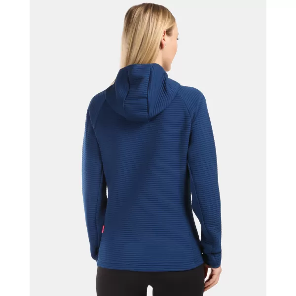  Dámská fleece mikina KILPI TANALI-W 1L0202KI TMAVĚ MODRÁ 