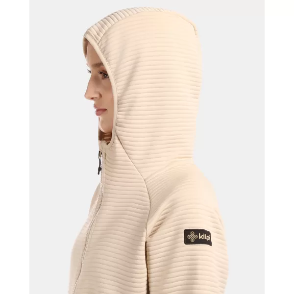  Dámská fleece mikina KILPI TANALI-W 1L0202KI BÉŽOVÁ 