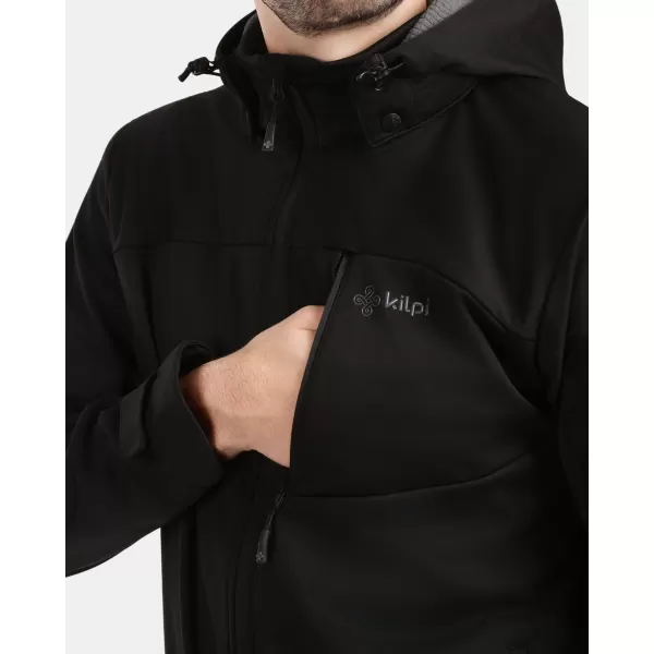  Pánská softshellová bunda KILPI ONTAVIO-M 1M0112KI ČERNÁ 