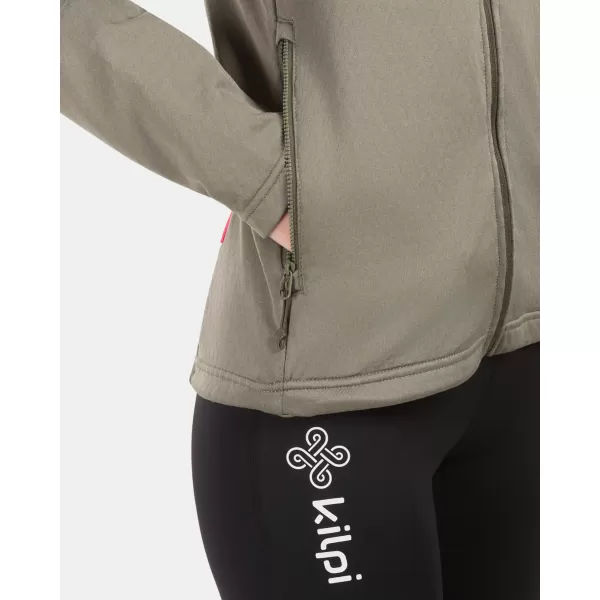  Dámská fleece mikina KILPI SEVELEN-W 1L0203KI ZELENÁ 