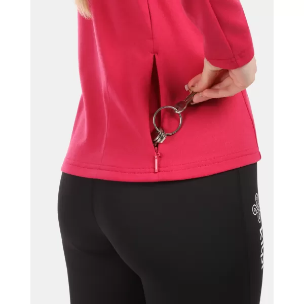  Dámská fleece mikina KILPI MONTALE-W 1L0204KI RŮŽOVÁ 