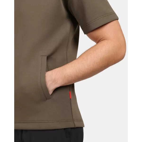  Pánská mikina KILPI DIAN-M 1M0209KI KHAKI 