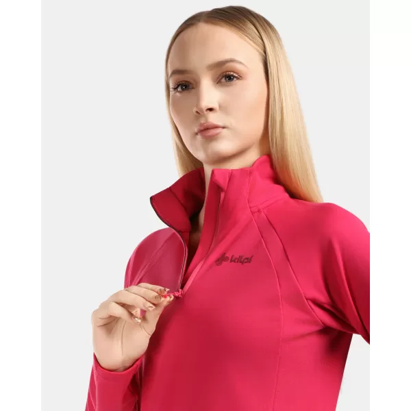  Dámská fleece mikina KILPI MONTALE-W 1L0204KI RŮŽOVÁ 