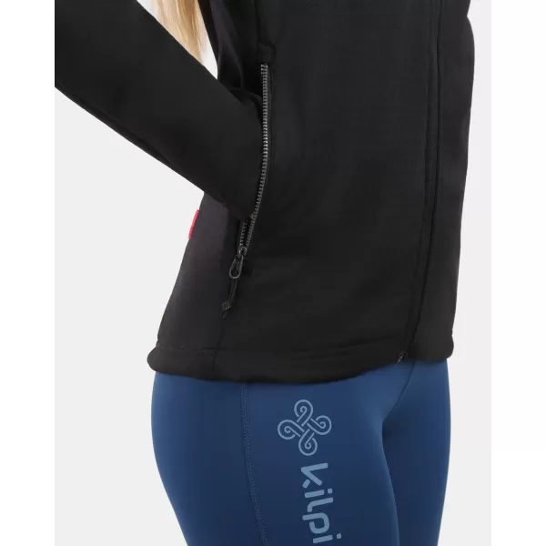  Dámská fleece mikina KILPI SEVELEN-W 1L0203KI ČERNÁ 