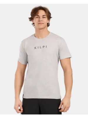 Pánské triko KILPI VIBE-M 1M0373KI SVĚTLE ŠEDÁ