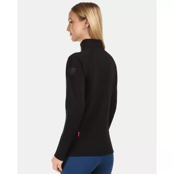  Dámská fleece mikina KILPI MONTALE-W 1L0204KI ČERNÁ 