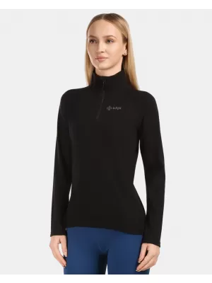 Dámská fleece mikina KILPI MONTALE-W 1L0204KI ČERNÁ