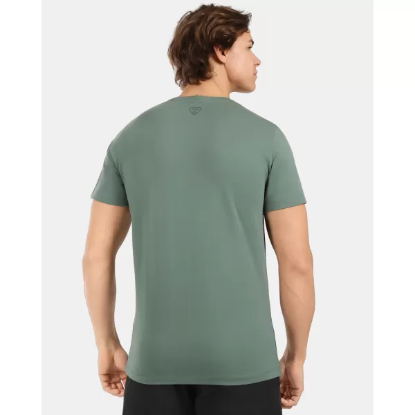  Pánské triko KILPI PROMO-M 1M0378KI KHAKI 