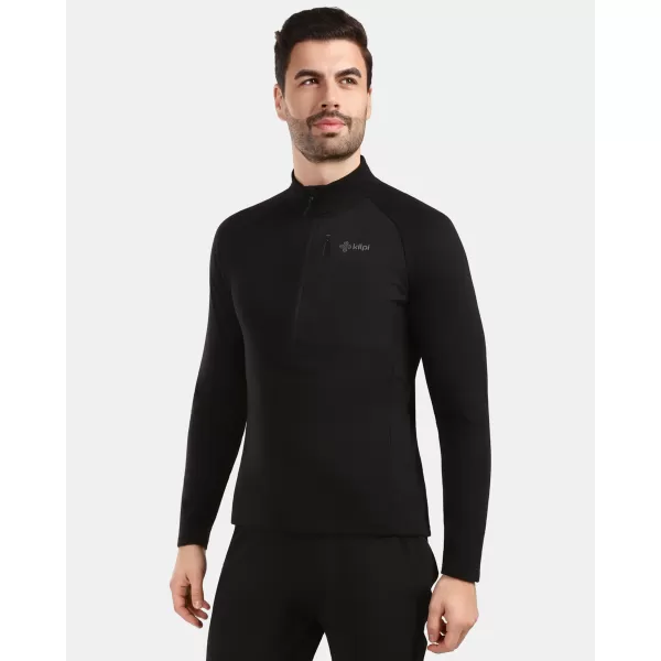  Pánská fleece mikina KILPI MONTALE-M 1M0203KI ČERNÁ 