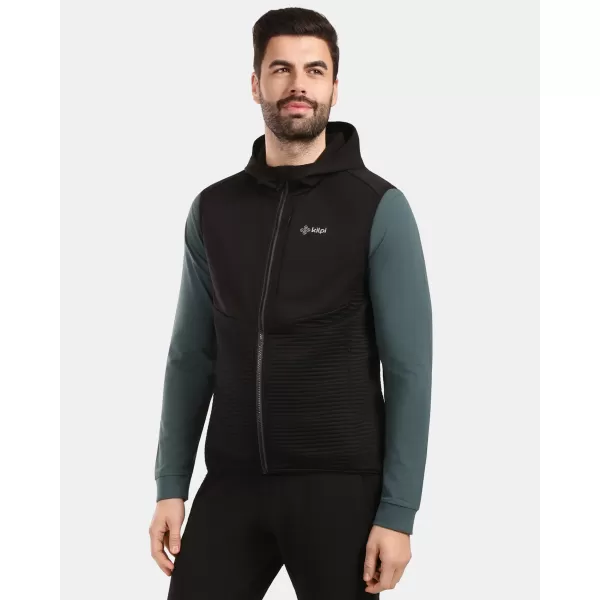  Pánská softshellová vesta KILPI ENIA-M 1M0114KI ČERNÁ 