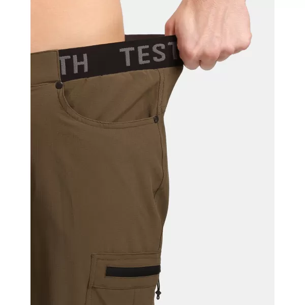  Pánské kraťasy KILPI ASHER-M 1M0409KI KHAKI 