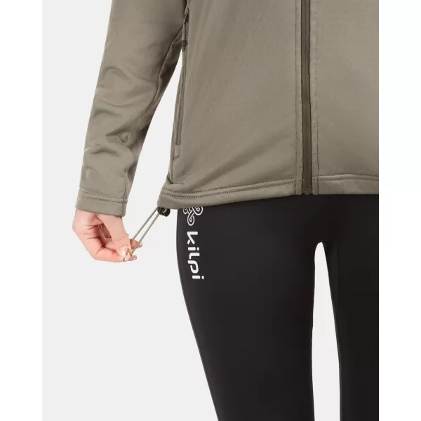 Dámská fleece mikina KILPI SEVELEN-W 1L0203KI ZELENÁ 