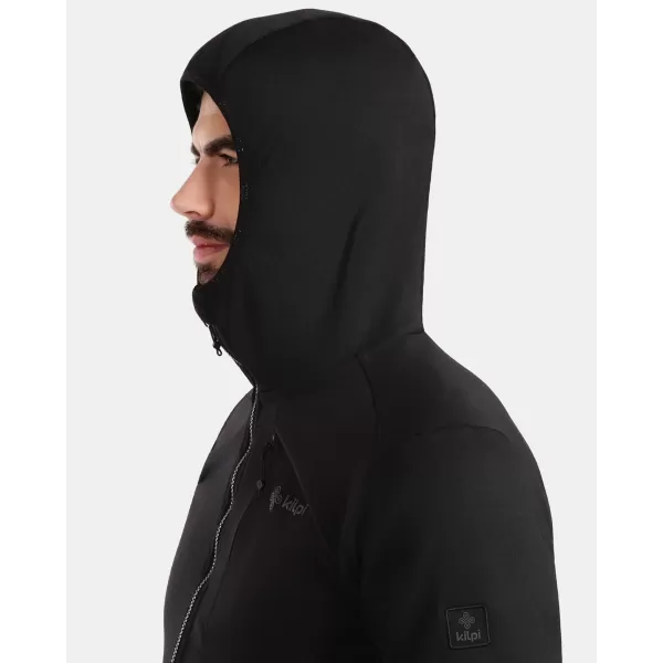  Pánská fleece mikina KILPI SEVELEN-M 1M0202KI ČERNÁ 