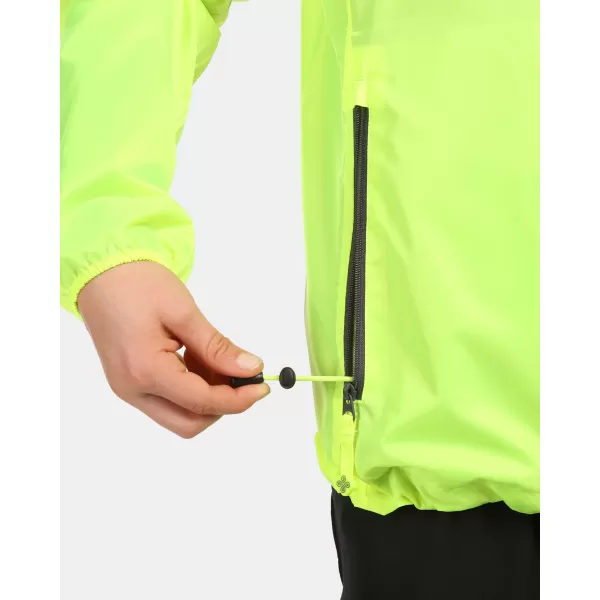  Dětská hardshellová bunda KILPI JALUU-J 1J0180KI ŽLUTÁ 