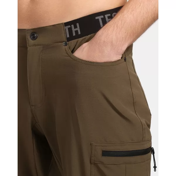  Pánské kraťasy KILPI ASHER-M 1M0409KI KHAKI 