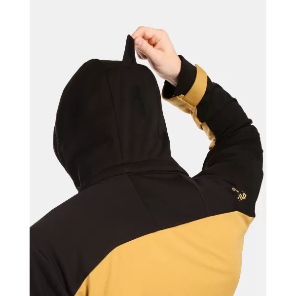 Pánská softshellová bunda KILPI ONTAVIO-M 1M0112KI ZLATÁ 