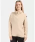 Dámská fleece mikina KILPI TANALI-W 1L0202KI BÉŽOVÁ