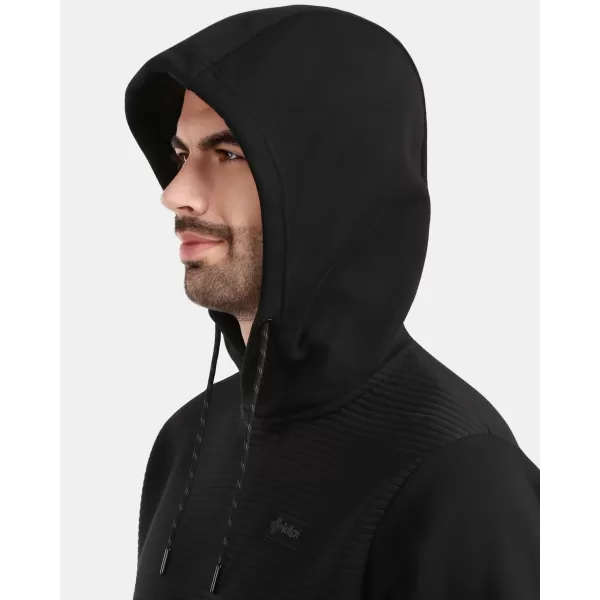  Pánská fleece mikina KILPI DELEG-M 1M0211KI ČERNÁ 