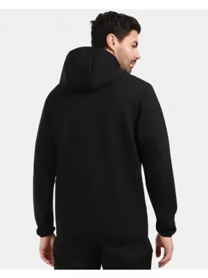 Pánská fleece mikina KILPI DELEG-M 1M0211KI ČERNÁ