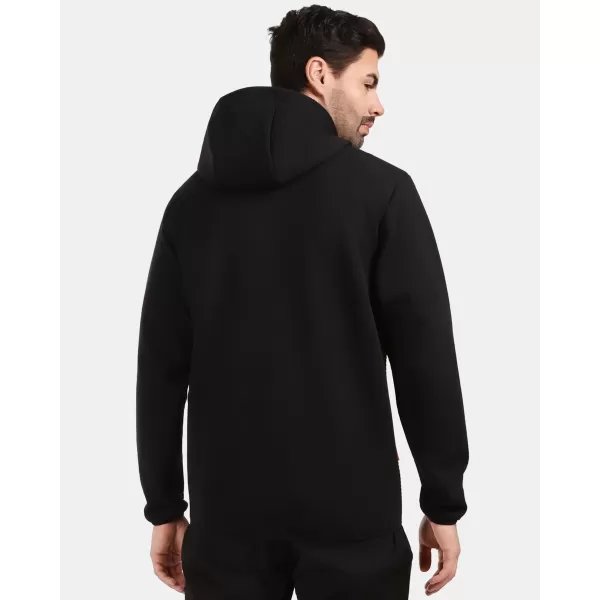  Pánská fleece mikina KILPI DELEG-M 1M0211KI ČERNÁ 