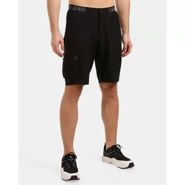  Pánské kraťasy KILPI ASHER-M 1M0409KI ČERNÁ 