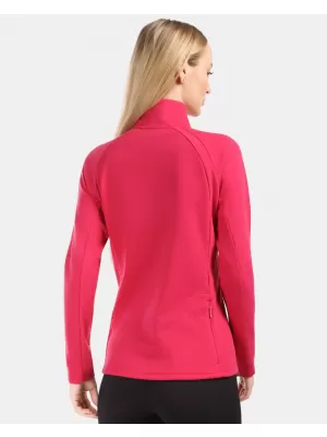 Dámská fleece mikina KILPI MONTALE-W 1L0204KI RŮŽOVÁ