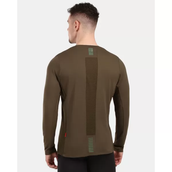  Pánské funkční triko KILPI SPOLETO-M 1M0309KI KHAKI 